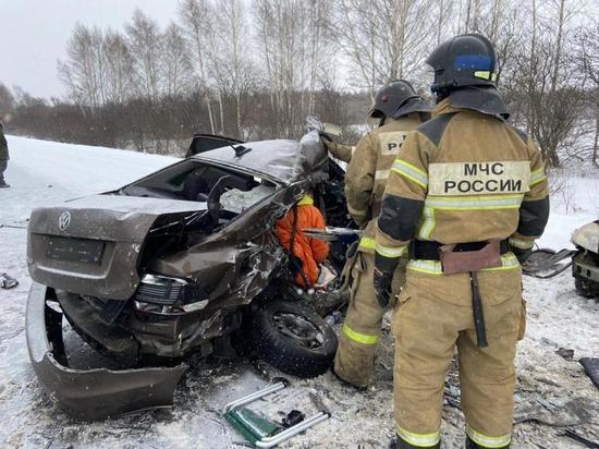 В аварии на М-7 возле Лыскова погибло два человека