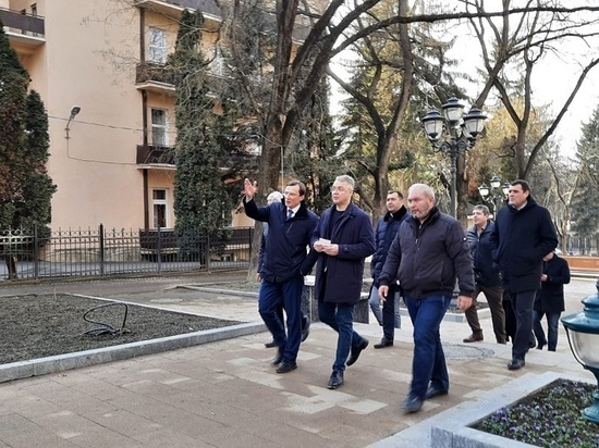 Губернатор Ставрополья с рабочим визитом посетил Кисловодск