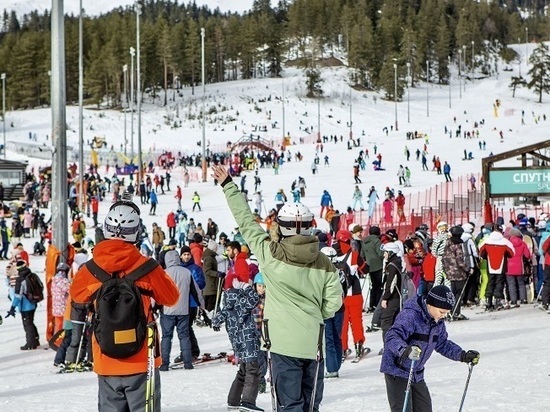 В новогодние праздники три горнолыжных курорта СКФО посетили 112 тысяч человек