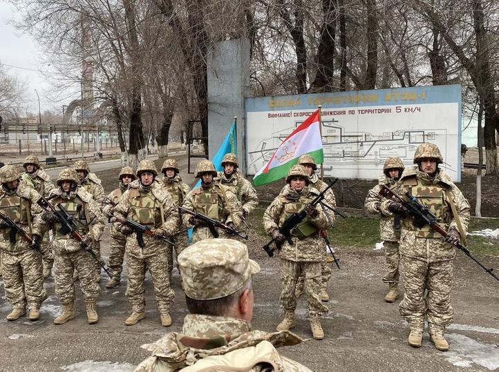 Силы ОДКБ в Казахстане: фото военных подразделений Таджикистана, Белоруссии, Киргизии, Армении и России