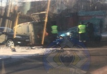 Машина инкассаторов попала в ДТП на Пожарке в Чите