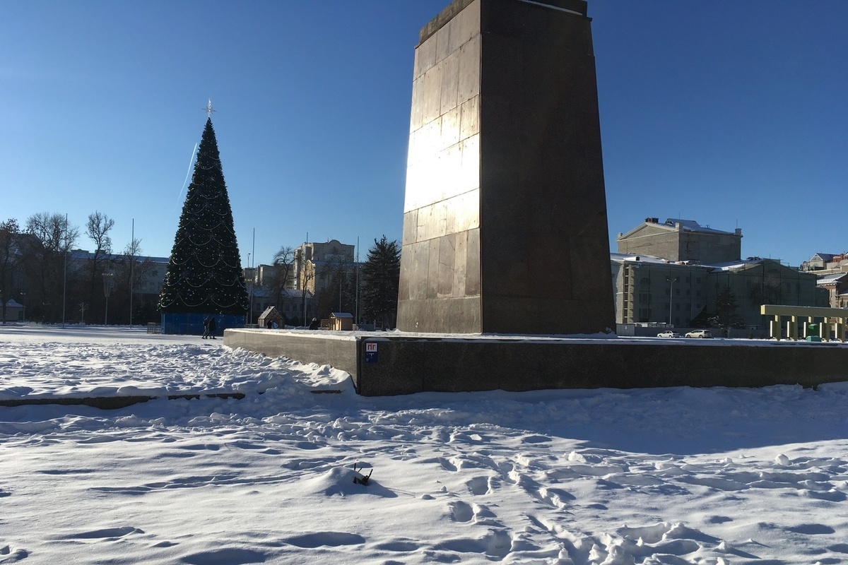 Площадь Ленина Волжский Фото