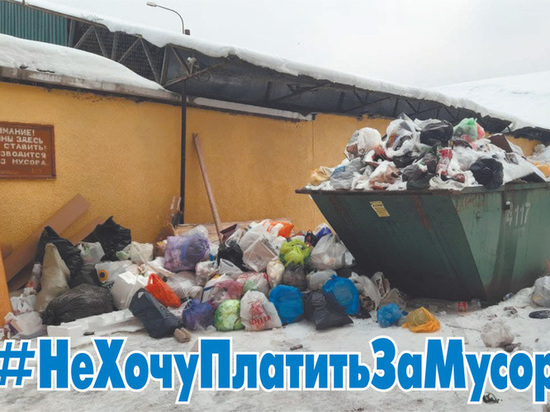 Блогеры присоединились к петербуржской акции #НеХочуПлатитьЗаМусор