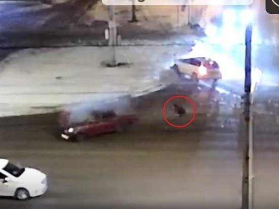 В Белгороде при столкновении двух авто из машины выпал пассажир