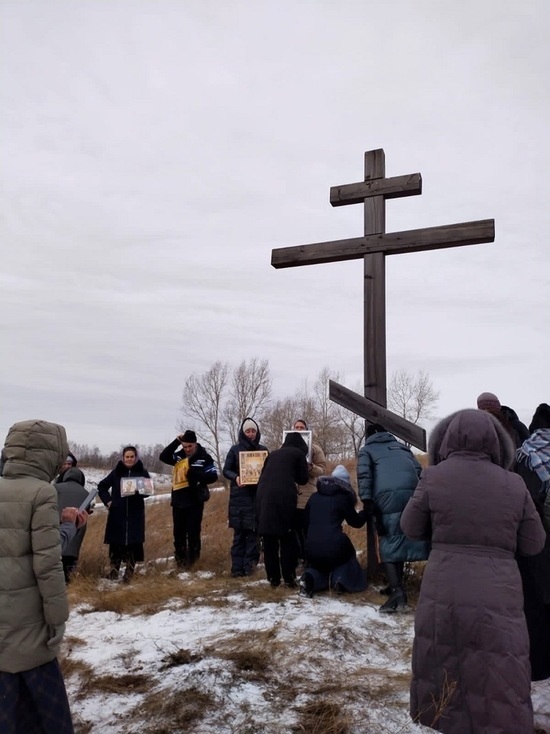 Крестный ход против COVID-19 провели православные в Красноярске