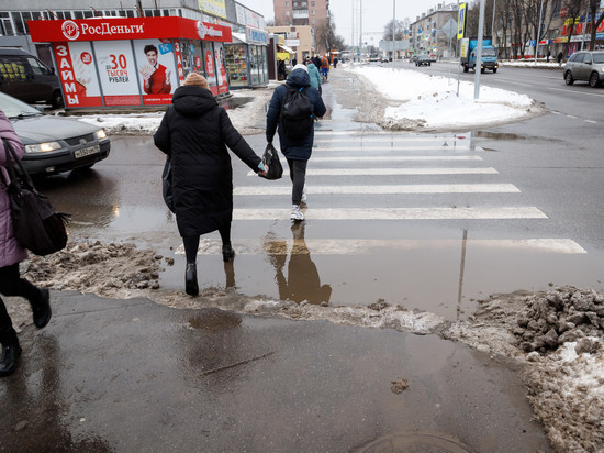 Мокрый снег прогнозируют в Псковской области 14 января