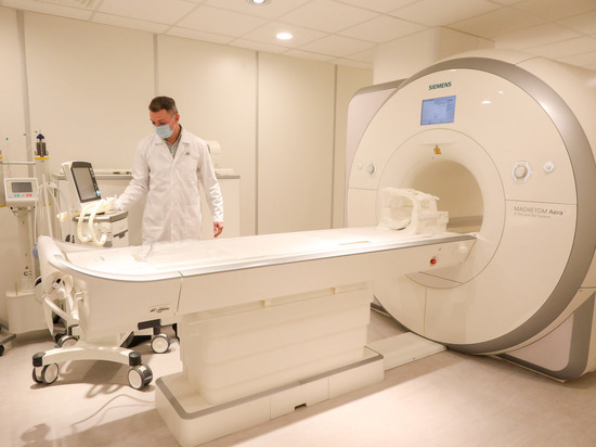 Новый аппарат МРТ поступил в Красноярскую краевую клиническую больницу