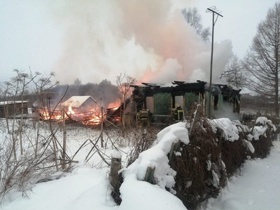 В сгоревшем доме в Тверской области нашли тело пенсионерки