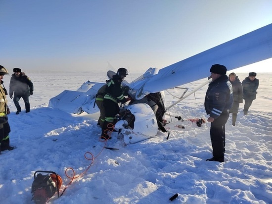 В Алтайском крае разбился легкомоторный самолет – двое в тяжелом состоянии