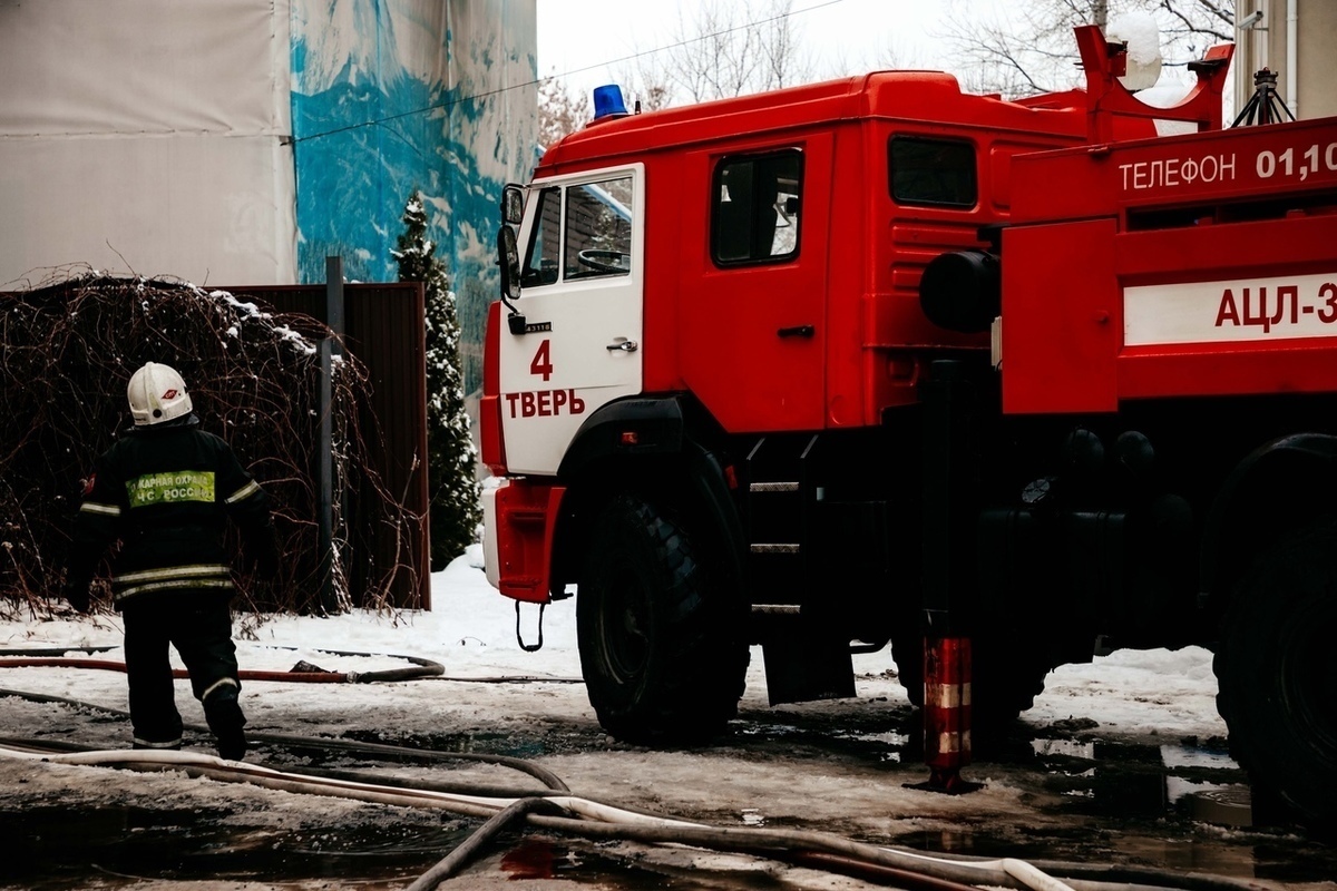 В Тверской области загорелся частный дом - МК Тверь