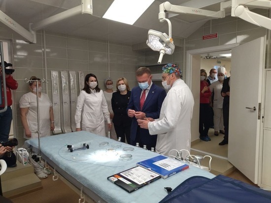 В Курске хирургия БСМП получила новый ангиограф за 57 млн рублей