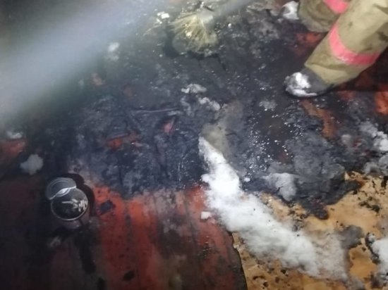 В Курской области пожар унес жизнь 38-летнего мужчины