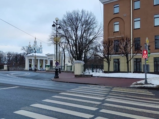 «МК в Питере» нашел, где в Петербурге действительно хорошо убирают снег — это Смольный