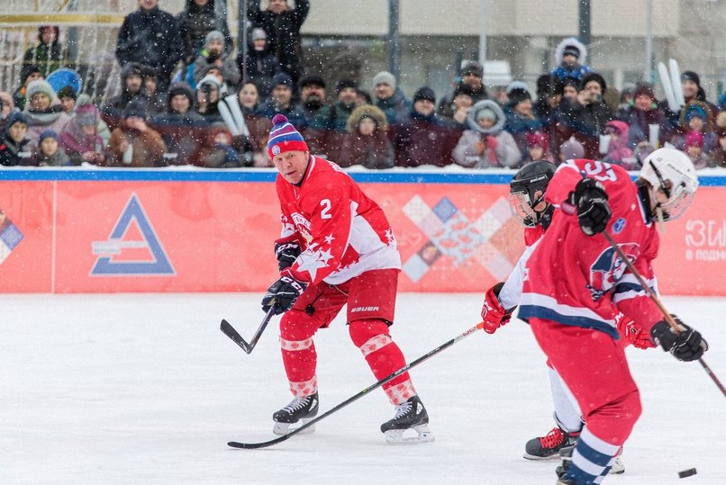 Праздник дворового хоккея состоялся в Красногорске