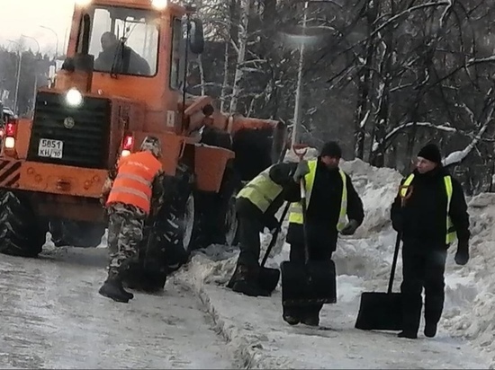 Улицу Свердлова в Петрозаводске перекроют для уборки снега
