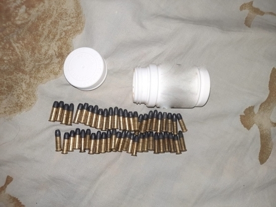 У жителя Матвеевского района полицейские нашли 50 патронов