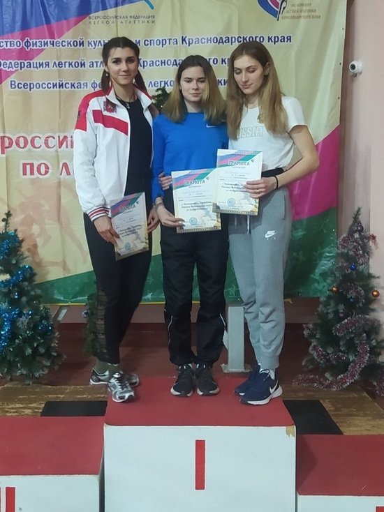 Республиканские легкоатлеты вернулись из Краснодара с медалями