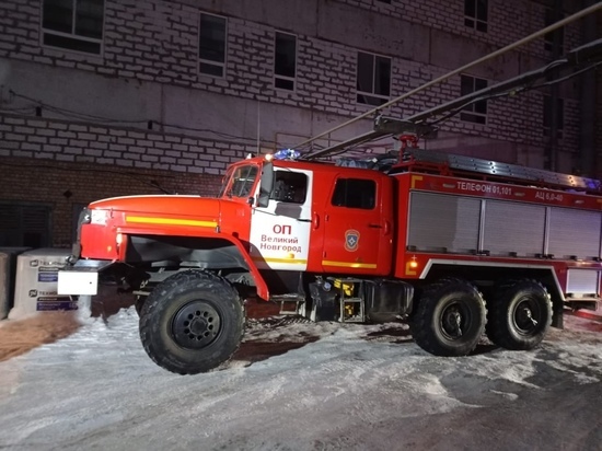 Пожарные вынесли из пламени новгородку с обожженными ногами