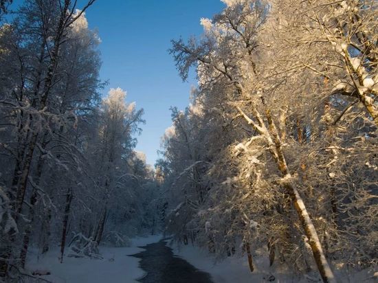 Дрозденко поделился фотографиями зимней Гряды Вярямянселькя