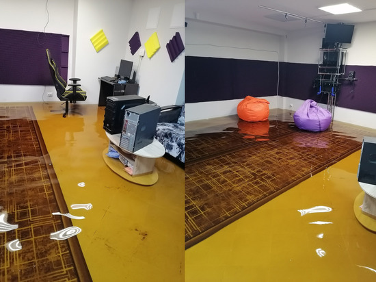 Кругом вода: клуб виртуальной реальности в городе Карелии затопило