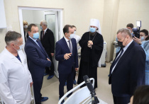 Утром 17 января на базе Кореновской ЦРБ прошла церемония открытия акушерско-гинекологического корпуса «Дом добра»