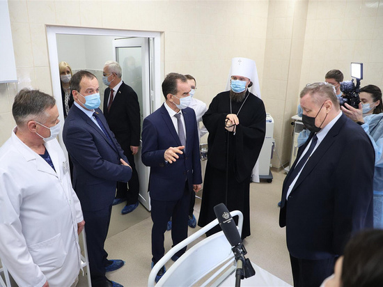 На базе Кореновской ЦРБ открыли акушерско-гинекологический корпус «Дом добра»