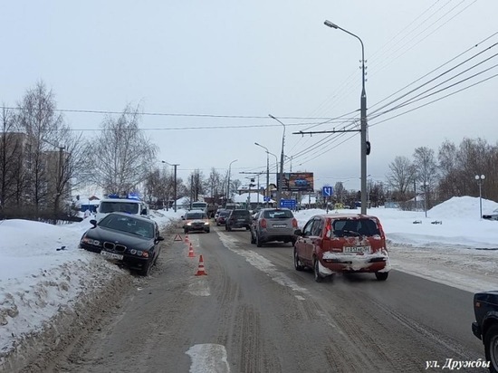 На улицах Йошкар-Олы автомобили сбили трех пешеходов