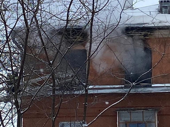 На улице Белякова в Рязани при пожаре погиб мужчина