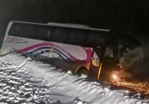 В Рязанской области рейсовый автобус столкнулся с КамАЗом