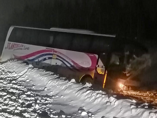 В Рязанской области рейсовый автобус столкнулся с КамАЗом