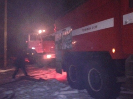 На месте пожара под Воронежем в Семилукском районе найден труп мужчины