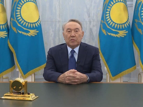 Назарбаев выпустил видеообращение к народу