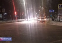 В Иванове сбили мужчину, переходившего дорогу на красный свет светофора
