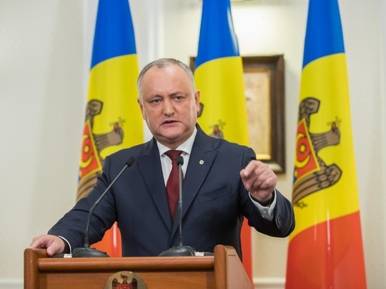 Экс-президент Молдовы Игорь Додон предложил антикризисный план