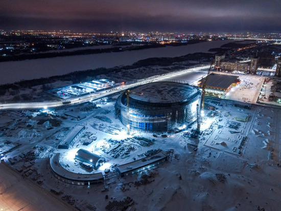 Бурков назвал новую хоккейную арену в Омске точкой притяжения всех жителей области