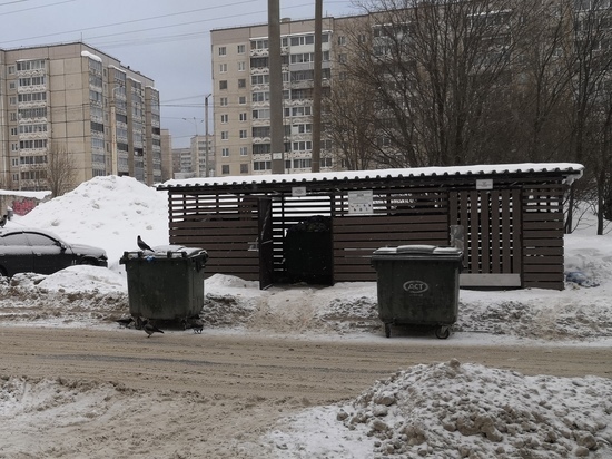 Контейнеры, переставленные на дорогу, возмущают жителей Петрозаводска