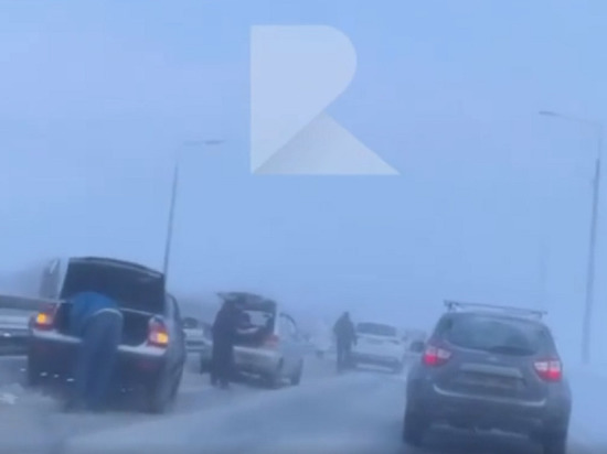 В массовом ДТП на Солотчинском шоссе под Рязанью никто не пострадал