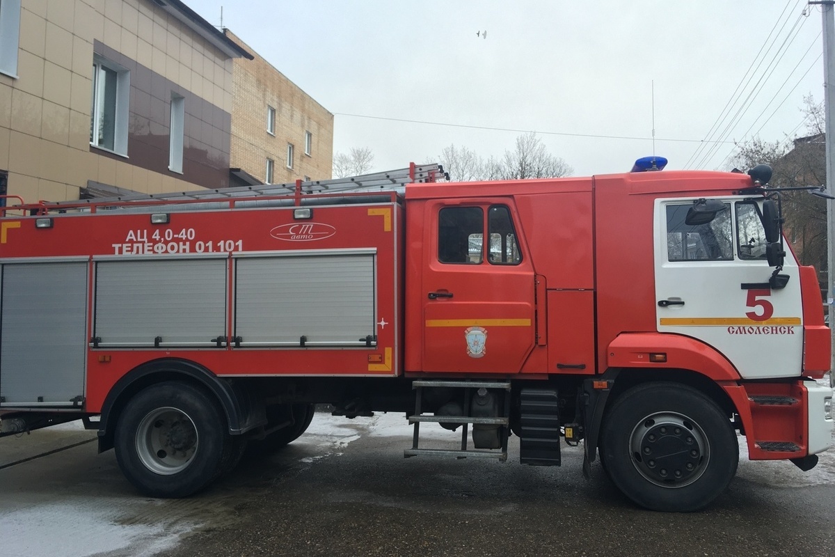 8 техногенных пожаров зафиксировали в Смоленской области за сутки - МК  Смоленск