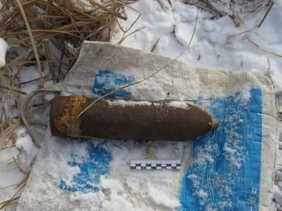 В Первомайском районе мужчина нашел снаряд и пытался его продать