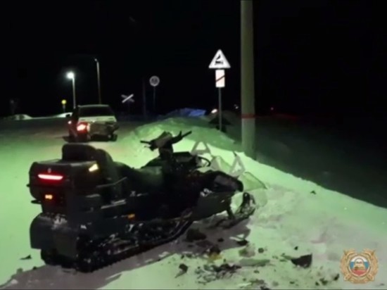 Пьяный водитель снегохода совершил ДТП в Башкирии