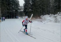 Лыжница из Серпухова выступила на областных соревнованиях