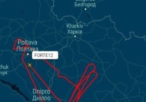 Стал известен маршрут беспилотника RQ-4A Global Hawk ВВС США над Украиной
