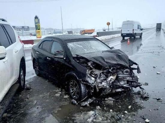 Два человека получили травмы в результате ДТП в Темрюкском районе