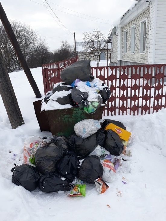 После жалоб кирсановцев в соцсетях мусор убрали на нескольких улицах города