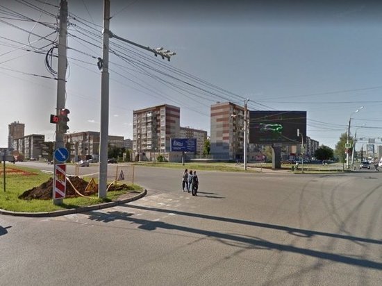 В Ижевске городские власти через суд обязали создать островок безопасности на ул. 10 лет Октября