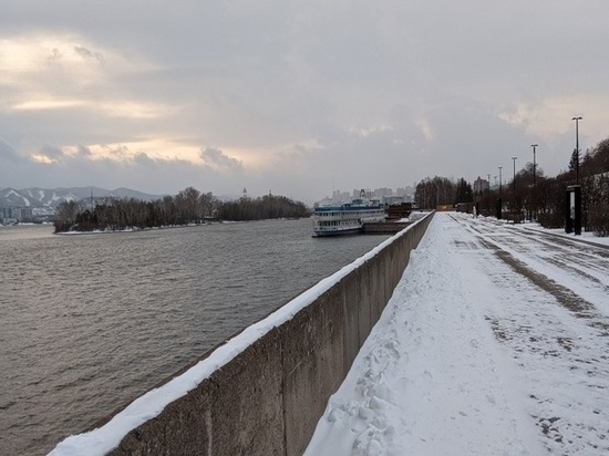 Переменная облачность, -12 градусов и никакого снега – погода в Красноярске 27 января