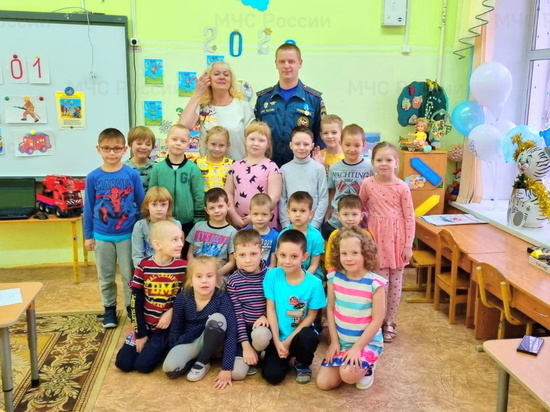 В Смоленске правила пожарной безопасности изучают с Детского сада