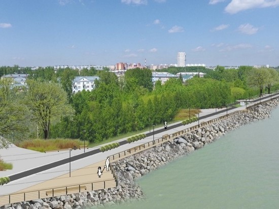В Новосибирске выставили на обсуждение проект реконструкции набережной на ОбьГЭСе