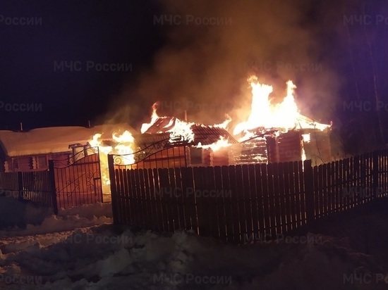 В арт-парке "Этномир" в Калужской области произошел пожар