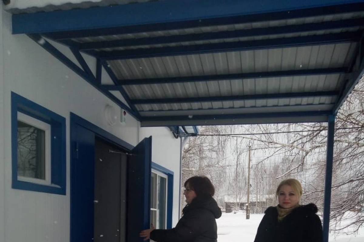 В Мантуровском районе ФАП в поселке Карьково готовится к приему пациентов